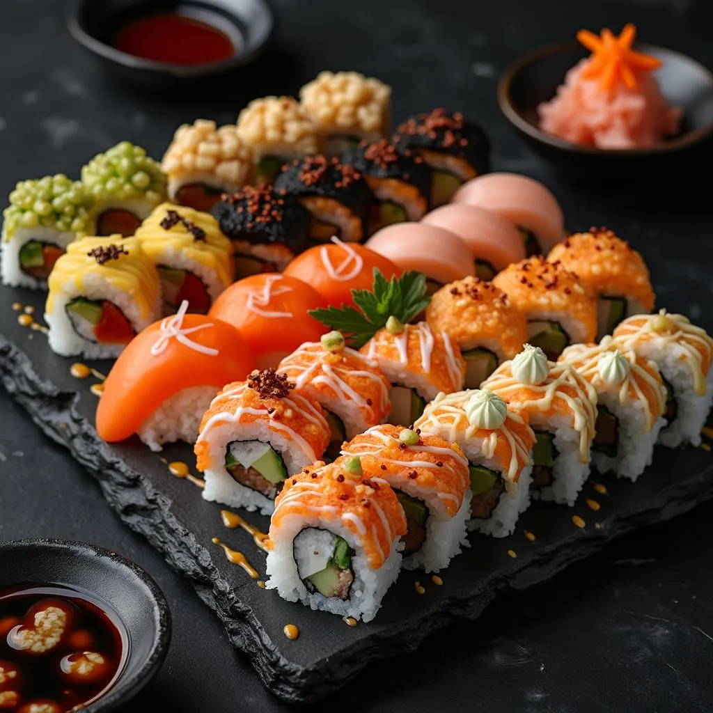 Variedad de rolls especiales